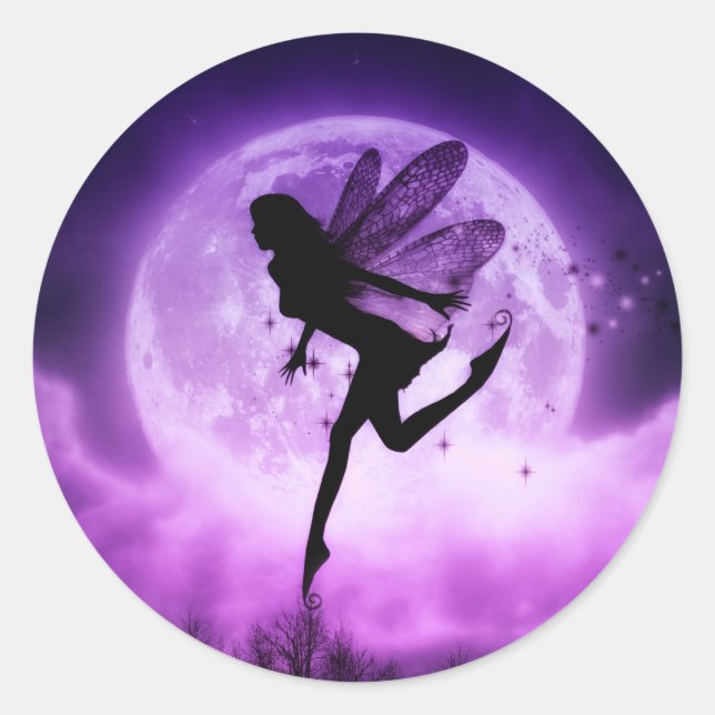 Pegatina Redonda Buscando Pegatinas de la serenidad (Anverso)