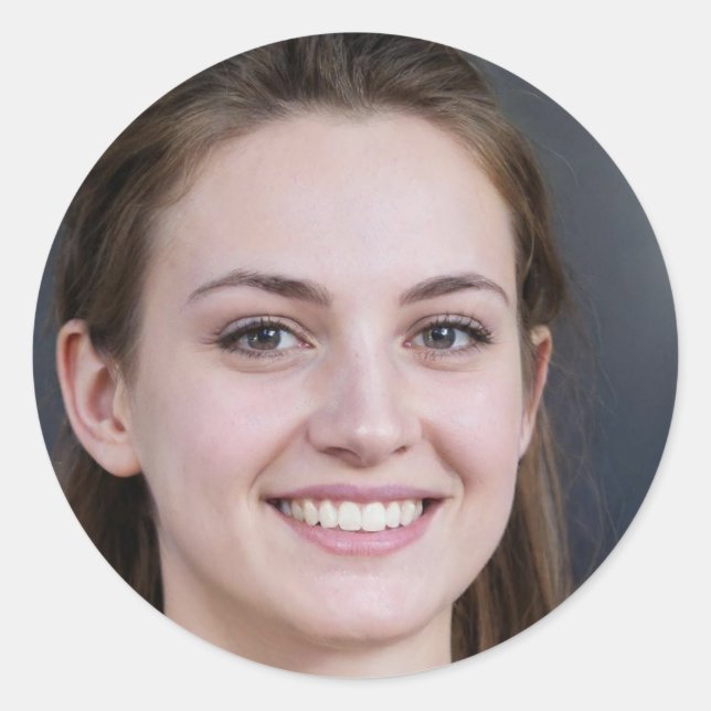 Pegatina Redonda Buscar aventura, Búscate (Anverso)