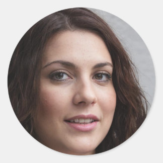 Pegatina Redonda Buscar la paz