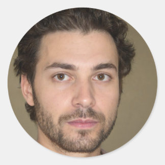 Pegatina Redonda Buscar lo extraordinario