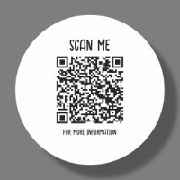 Búsqueda de código QR blanco para obtener más info