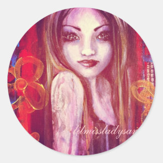 Pegatina Redonda ButterCups