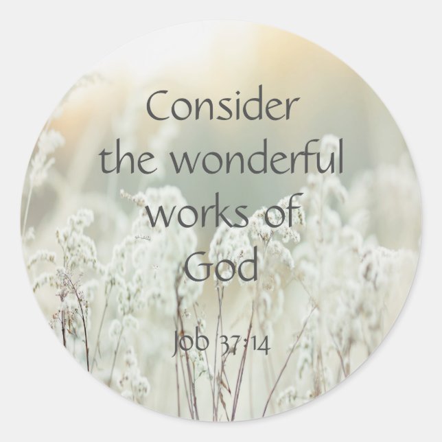 Pegatina Redonda Butterfly Inspirational Quote Garden Flowers Class (Anverso)