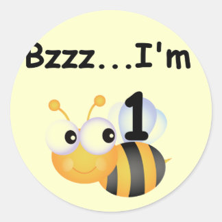 Pegatina Redonda Buzz Bumblebee Primera camisetas y regalos de cump