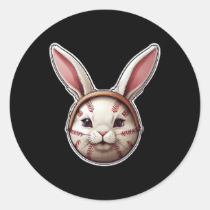 Pegatina Redonda Bysell Easter Bunny Ears Easter Egg Hung Sket S