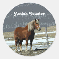 Caballo Borrador Belga En Pegatinas De Paddock