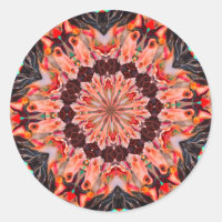 Caballo de carrusel Resumen Arte Kaleidoscope