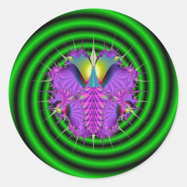 Pegatina Redonda Cabassou Bug (Anverso)