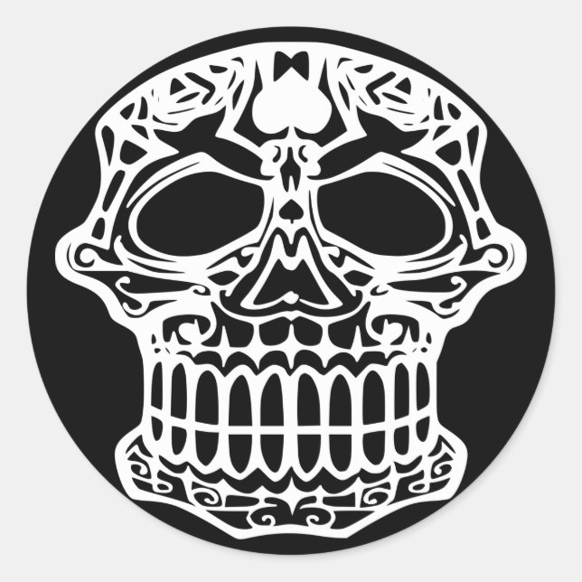 Pegatina Redonda Cabecera (Anverso)