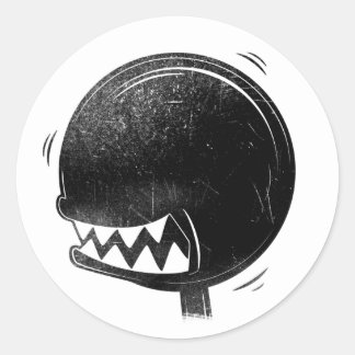 Pegatina Redonda Cabeza del pomo del pomo de la palanca de cambios