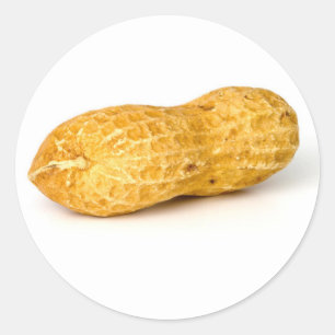 Pegatina Redonda Cacahuete