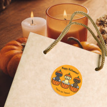 Cachorros y calabazas de Halloween Labrador