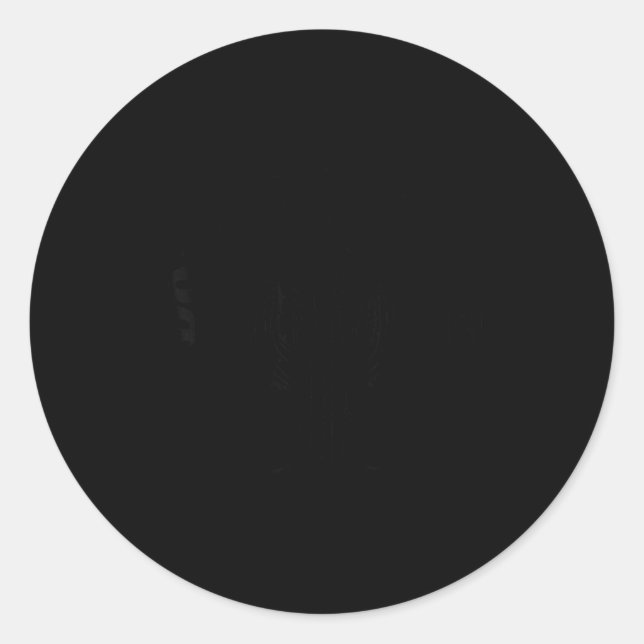 Pegatina Redonda Cactus Don't Touch Me Cactus Don't Touch Me  (Anverso)