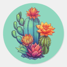 Cactus en crecimiento de bonito