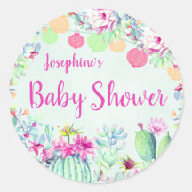 Cactus Lantern Fiesta Suculents Baby Shower