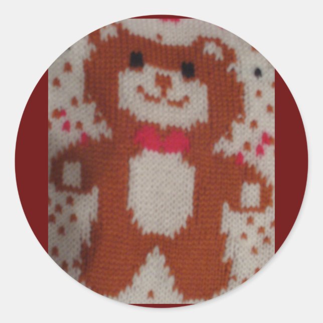 Pegatina Redonda Cada estilete de tu amor (Anverso)