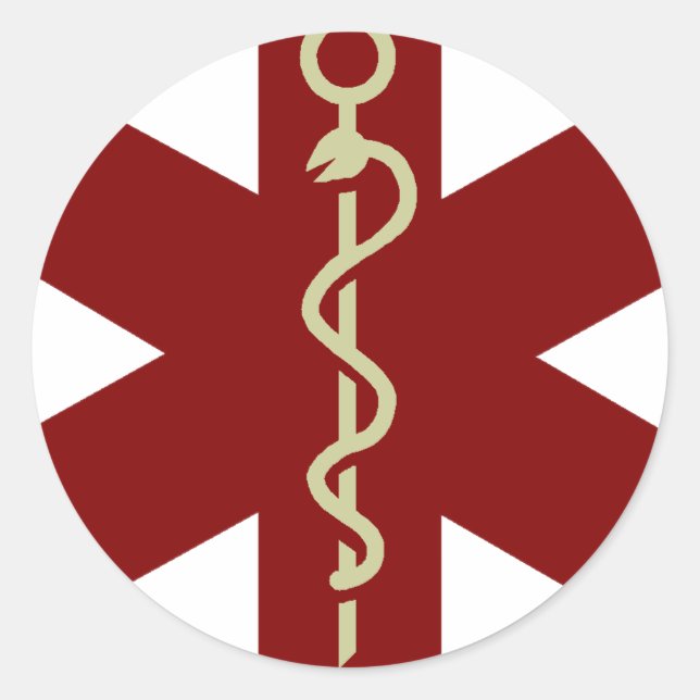 Pegatina Redonda Cadecaus (Anverso)