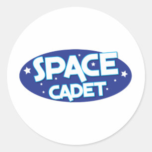 PEGATINA REDONDA CADET ESPACIAL
