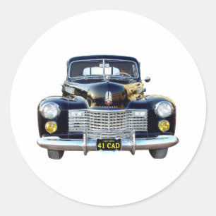 PEGATINA REDONDA CADILLAC 1941