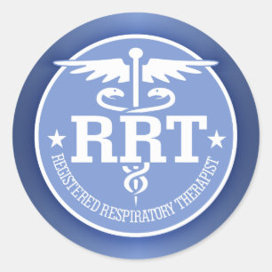 Pegatina Redonda Caduceus RRT 2