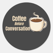 Café Antes de Conversación Chiste de Café Divertid