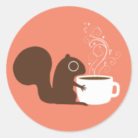 Café de ardilla suave Lover Woodland Wildlife