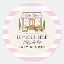 Café Francés París Bebe Niña Baby Shower