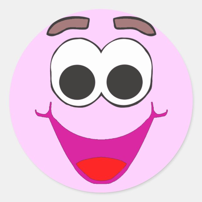 Pegatina Redonda Caja" (Anverso)