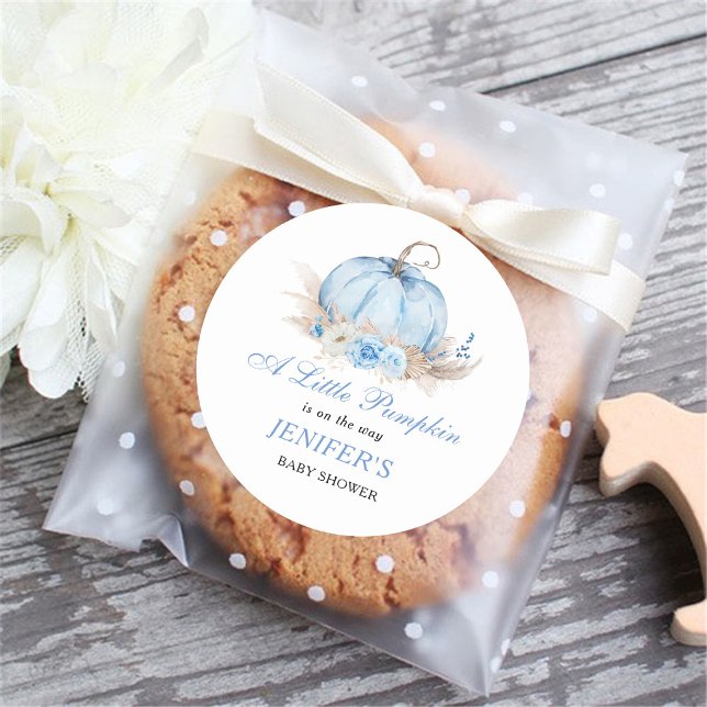 Pegatina Redonda Calabacita (Subido por el creador)