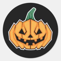 Calabaza de Halloween (estilo angular)