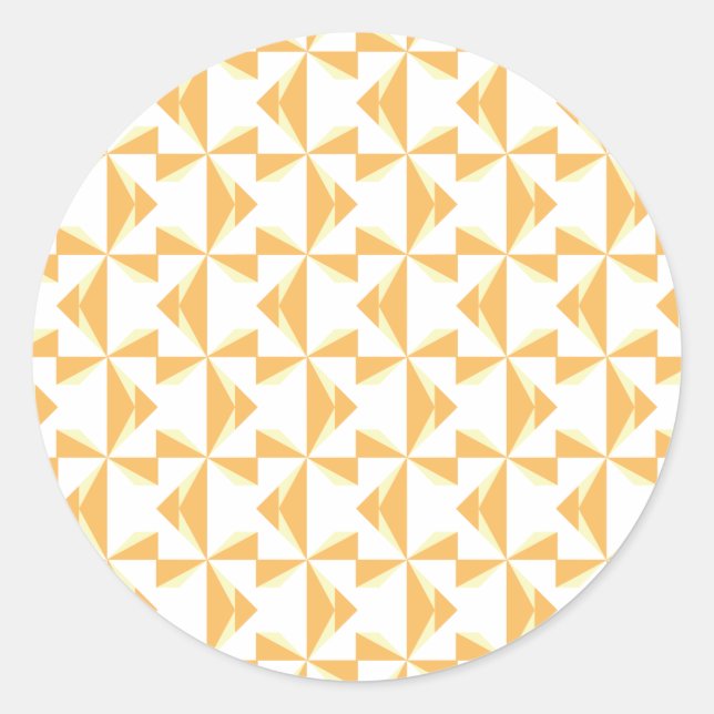 Pegatina Redonda Calabazas (Anverso)