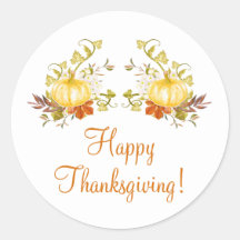 Calabazas en otoño dejan felices Pegatinas del Día