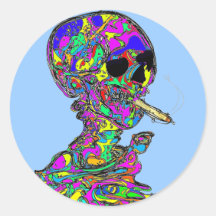 Calavera Cigarrillo para fumar