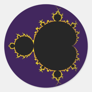 Pegatina Redonda Calcomanías de eclipse solar