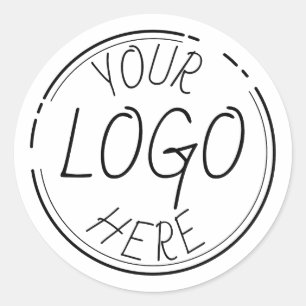 Pegatina Redonda Calcomanías de Logotipo Personalizadas – Calcomaní
