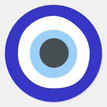 calcomanías de ojo malo 