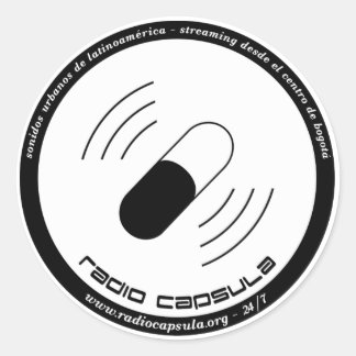 Pegatina Redonda Calcomanias de RC