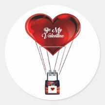 Calcomanías de Sé Mi San Valentín