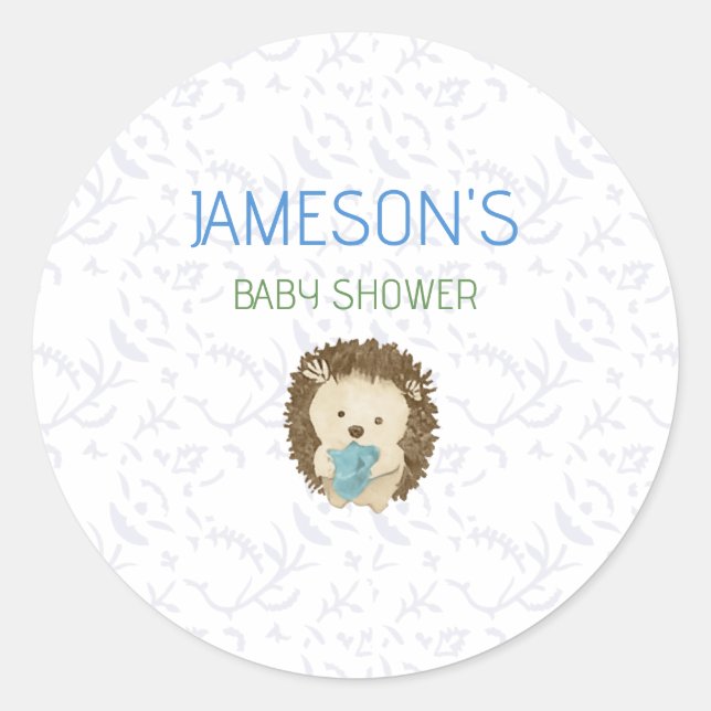 Pegatina Redonda Calcomanías Impresas Personalizadas Fiesta Persona (Anverso)