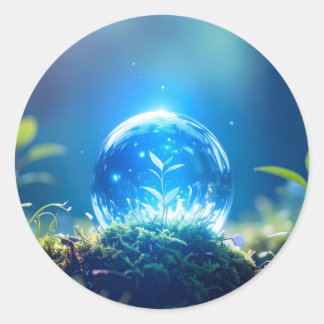 Pegatina Redonda Calcomanías redondas clásicas