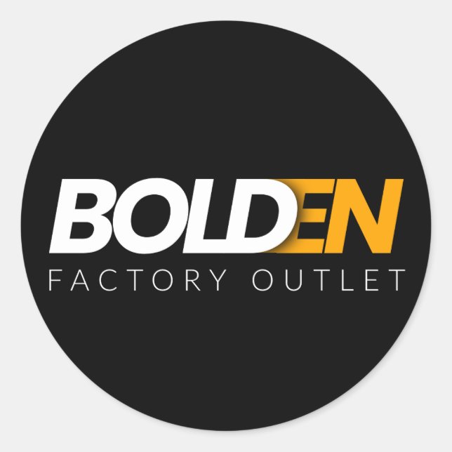 Pegatina Redonda Calcomanías redondas clásicas (Anverso)