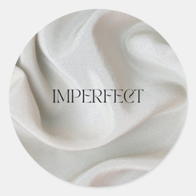 Pegatina Redonda Calcomanías redondas clásicas (Anverso)