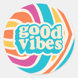 Pegatina Redonda Calcomanías redondas clásicas