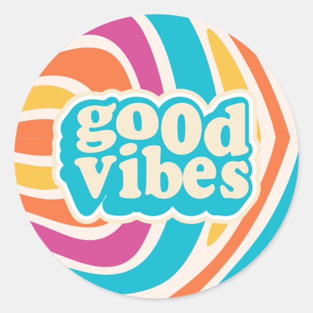 Pegatina Redonda Calcomanías redondas clásicas (Anverso)