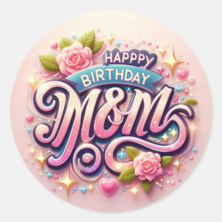 Pegatina Redonda Calcomanías redondas clásicas personalizadas, Form