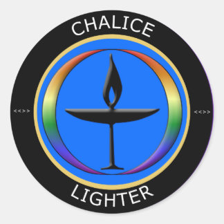Pegatina Redonda Calice Lighter