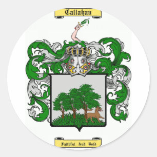 Pegatina Redonda callahan