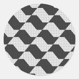 Pegatina Redonda Calle lateral de São Paulo - SP