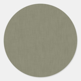 Pegatina Redonda Calm & simple olive green textured background