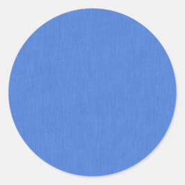 Pegatina Redonda Calm & simple visual blue textured background